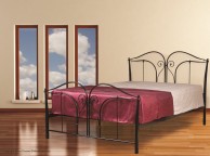 Sweet Dreams Elgar 6ft Super Kingsize Black Metal Bed Frame Thumbnail