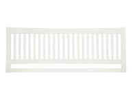 Serene Mya 3ft Single White Wooden Headboard Thumbnail
