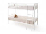 Serene Oslo White Metal Bunk Bed Thumbnail