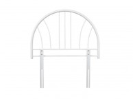 Serene Annabelle 3ft White Metal Headboard Thumbnail