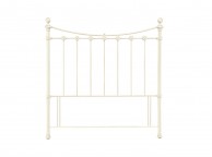 Bentley Designs Alice 5ft Kingsize White Metal Headboard Thumbnail