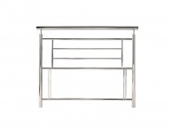 Bentley Designs Sigma 5ft Kingsize Nickel Metal Headboard Thumbnail