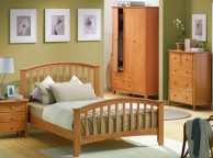 Joseph Elle 4ft6 Double Wooden Bed Frame Thumbnail