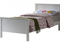 Joseph Larissa 3ft Single White Wooden Bed Frame Thumbnail