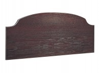 New Design Regent 4ft Small Double Mahogany Finish Wooden Headboard Thumbnail
