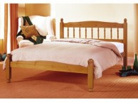 Airsprung Vancouver 3ft Single Cinnamon Wooden Bed Frame Thumbnail