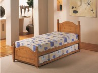 Airsprung Columbia 3ft Single Wooden Guest Bed Thumbnail