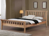 Flintshire Padeswood 5ft Kingsize Oak Finish Bed Thumbnail