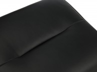 Serene Bergen Black Faux Leather Recliner Chair Thumbnail