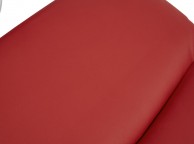 Serene Halden Red Faux Leather Recliner Chair Thumbnail