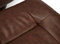 Serene Moss Chestnut Faux Leather Recliner Chair Thumbnail