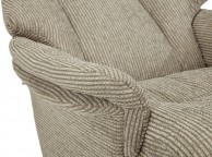 Serene Mysen Latte Fabric Recliner Chair Thumbnail