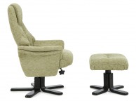 Serene Mysen Mint Fabric Recliner Chair Thumbnail