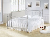 Time Living Alexander 4ft6 Double Chrome Metal Bed Frame Thumbnail