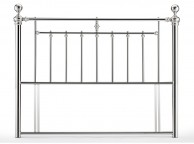 Time Living Alexander 4ft6 Double Chrome Metal Headboard Thumbnail