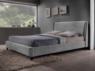 Time Living Edburgh 5ft Kingsize Grey Fabric Bed Frame Thumbnail