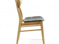 Serene Camden Oak Finish Dining Chairs (Pair) Thumbnail