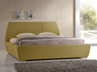 Time Living Naxos 5ft Kingsize Green Fabric Bed Frame Thumbnail