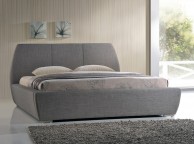 Time Living Naxos 4ft6 Double Grey Fabric Bed Frame Thumbnail