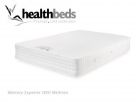 Healthbeds Memory Superior 2000 4ft6 Double Mattress Thumbnail