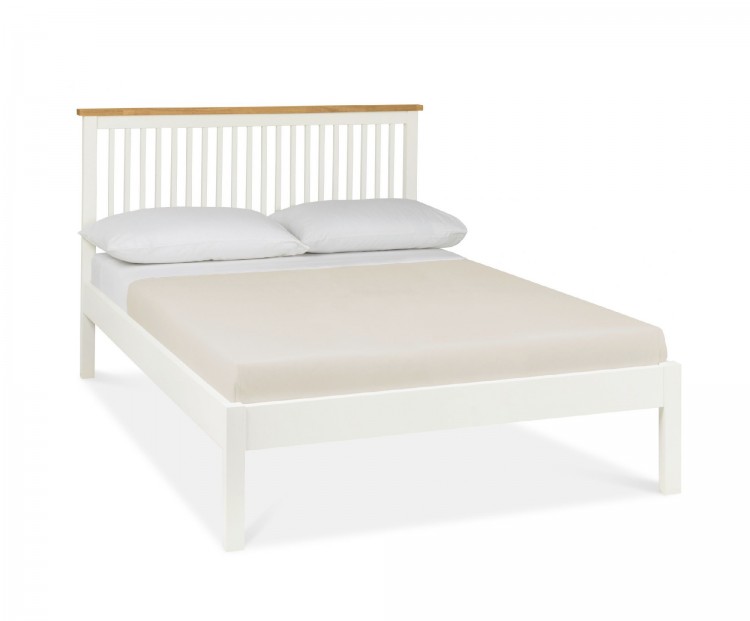 Bentley Designs Atlanta 2 Tone 4ft6 Double Low Foot End Bed Frame by