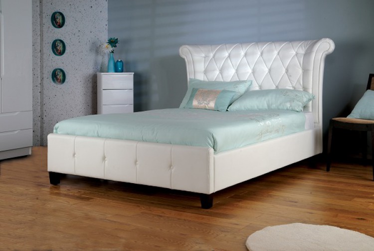 Adjustable Beds Reviews >> Limelight Epsilon 5ft Kingsize White Faux Leather Bed ... Adjustable Beds Reviews >> Limelight Epsilon 5ft Kingsize White Faux Leather Bed ...