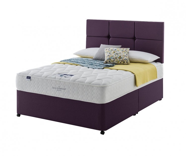 Silentnight Eco Comfort Charisma 4ft Small Double Miracoil Divan Bed by