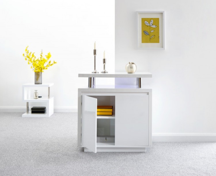 The range hotsell white gloss sideboard