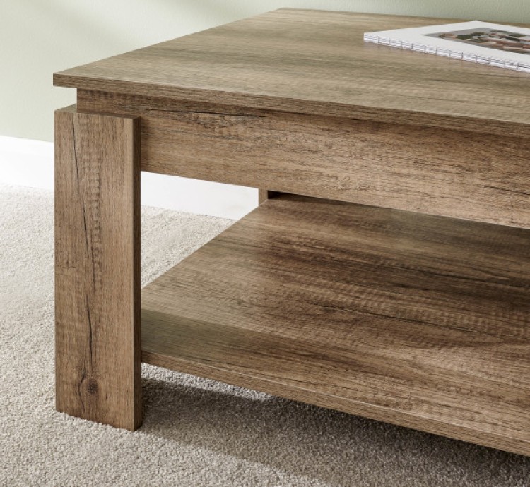 GFW Canyon Oak Effect Coffee Table