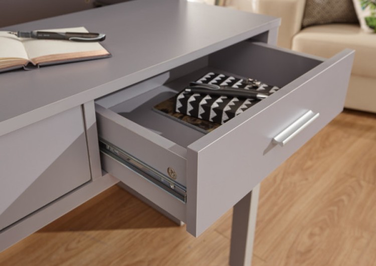 GFW Regis Extending Console Table In Grey by GFW
