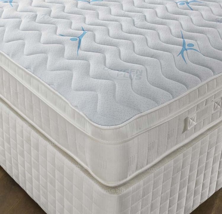 Sealy 1400 pocket sprung pillowtop memory kingsize mattress hotsell