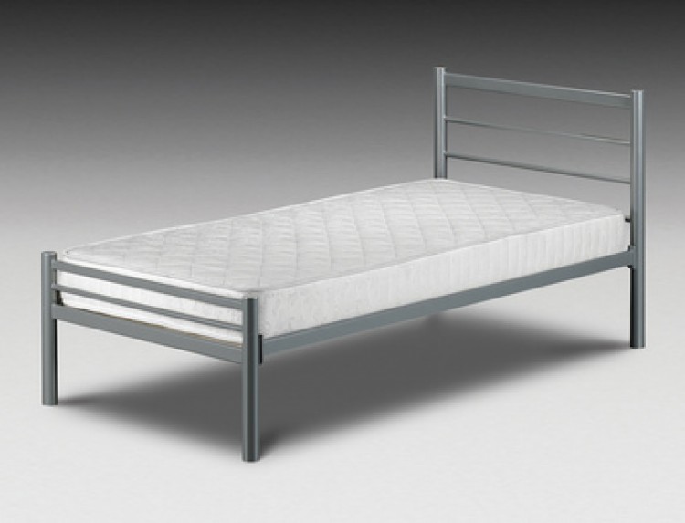 Julian Bowen Alpen 2ft6 Small Single Metal Bed Frame By Julian Bowen