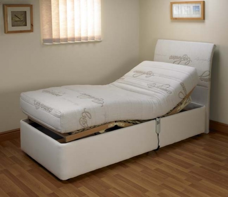 Furmanac Mibed Cassandra 4ft Small Double Electric Adjustable Bed by MiBed